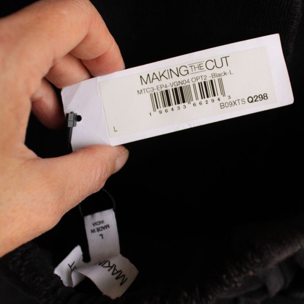 Making the Cut Womens Jumpsuit, NWT Black, Size Large, Volup Romper with pockets - Picture 11 of 11